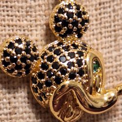 MICKEY MOUSE PENDANT WITH NECKLACE 