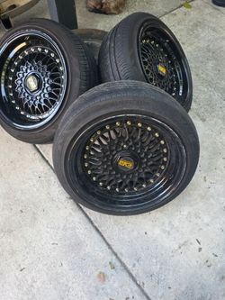 Bmw 15 inch rims with tires  3  rims 4×100 universal