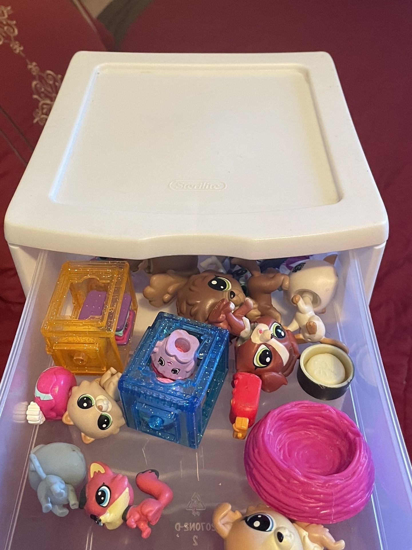 Shopkins/hachimals With Storage Container