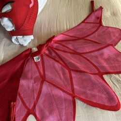 PJ Masks Owlette mask and cape 2-3T