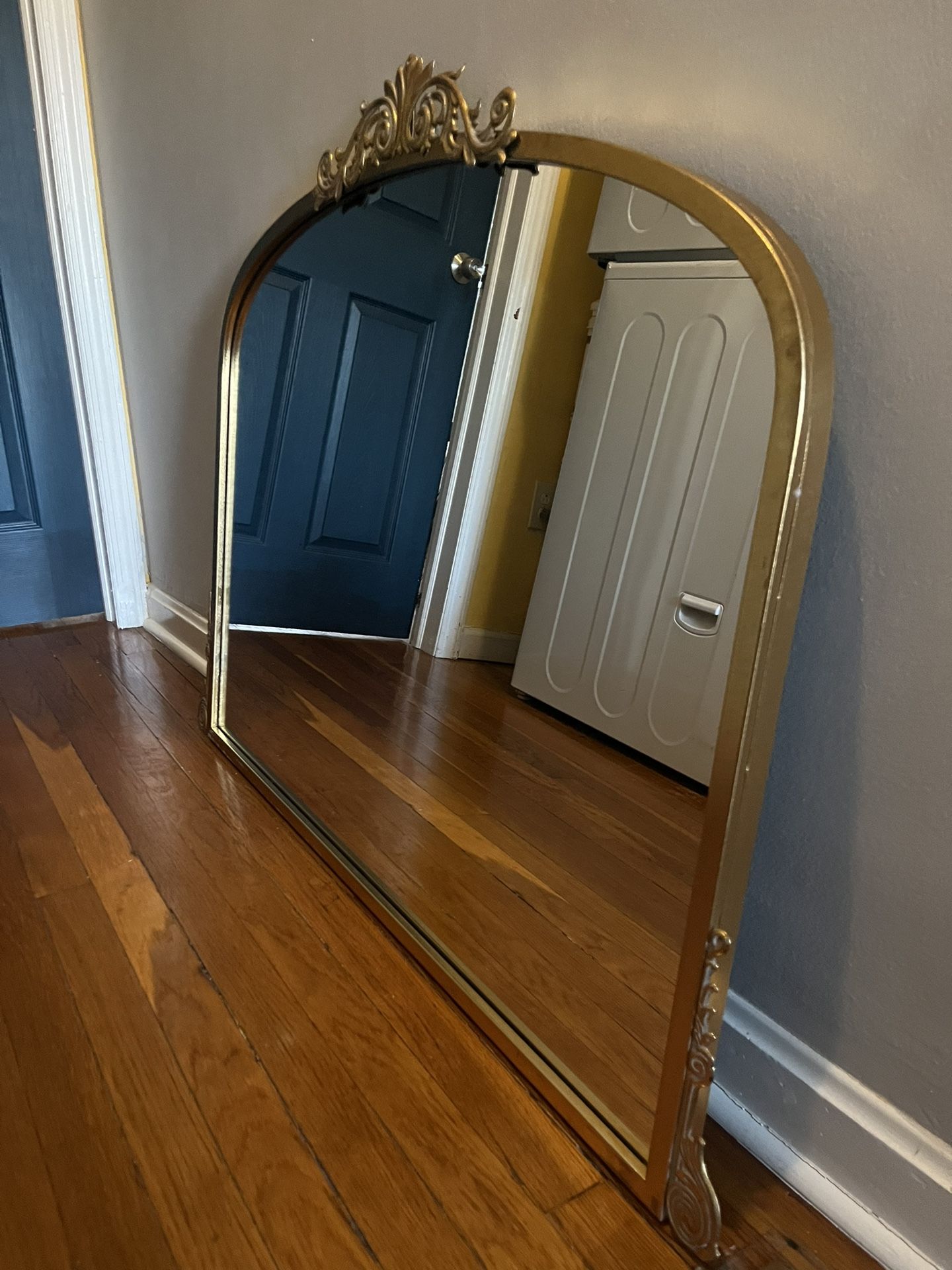 Vintage Gold Frame Mirror 