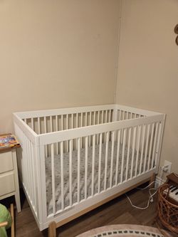 Baby Crib And Mattress
