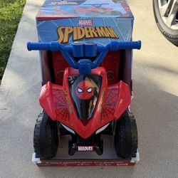 6V Spiderman ATV, Battery Powered Ride on, by Hyper Toy Company