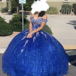 Blue Princess dress