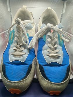 Size 11 pair of Puma Rider FV Future Vintage 'White Royal' sneakers