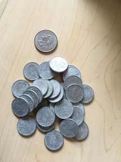 Vintage coins