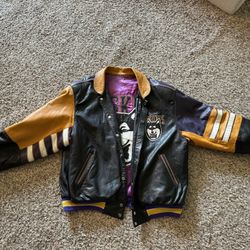 Washington Huskies Vintage Leather Reversible Jacket