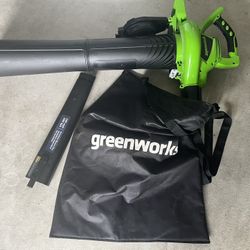 Green works Blower 40V Goes Great With Your  Green Works Lawn Mower! No Battery