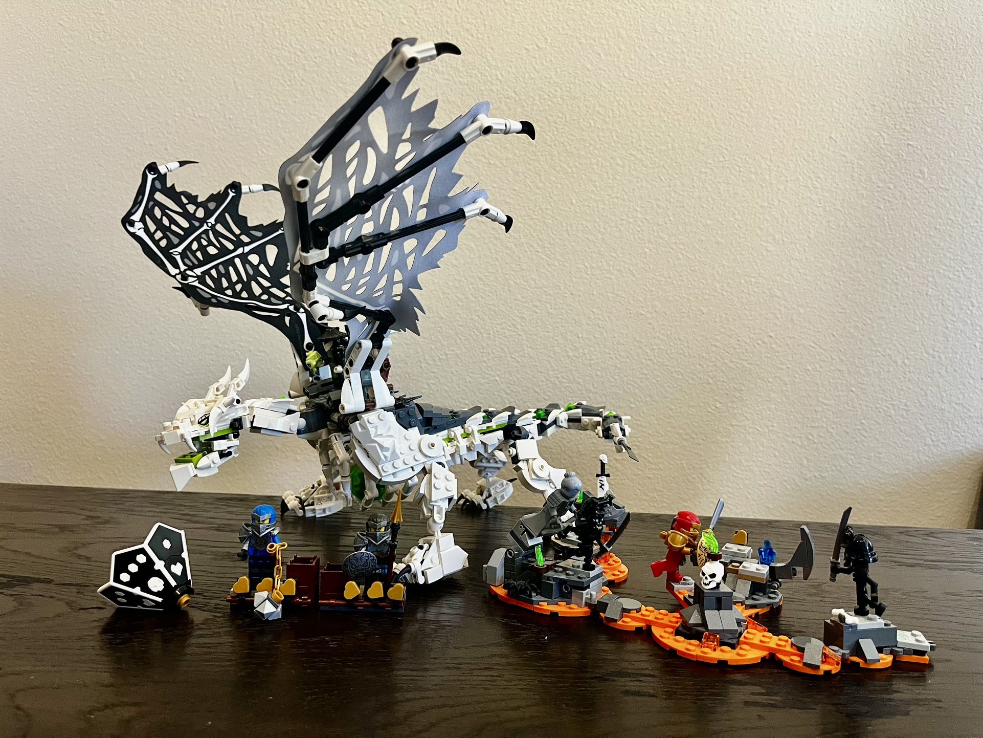 Lego Ninjago Skull Sorcerer's Dragon #71721