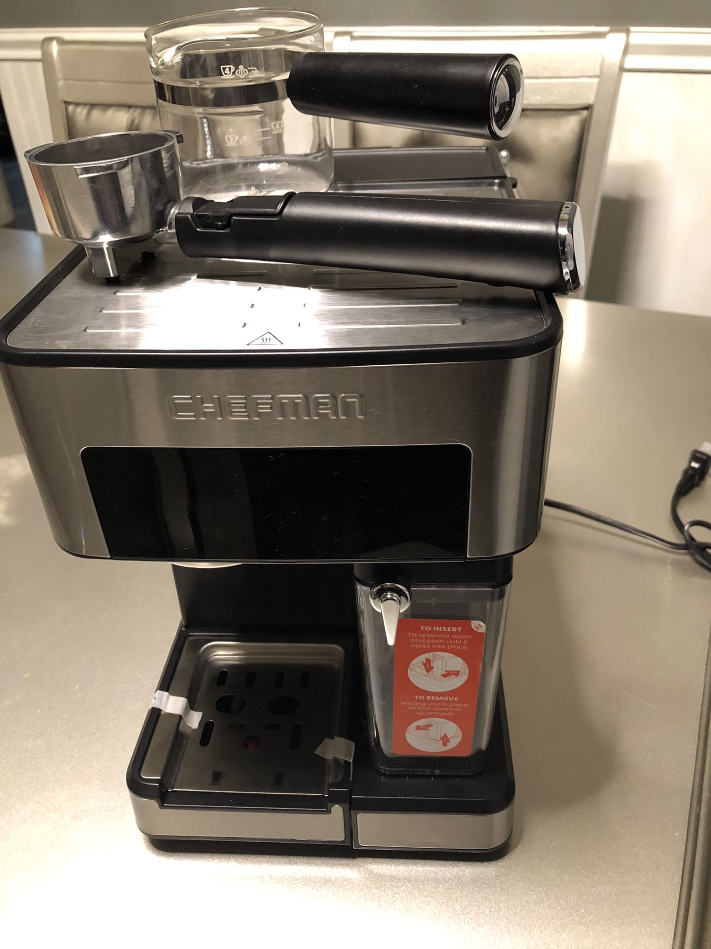 Chef man Expresó Machine