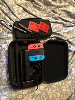 nintendo Switch, Dock and joycons