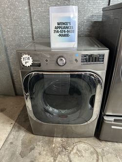 LG FRONT LOAD GAS DRYER 