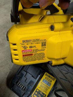 Dewalt 60v skill saw + 9ah 60v battery