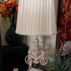 Vintage Alabaster Table Lamp