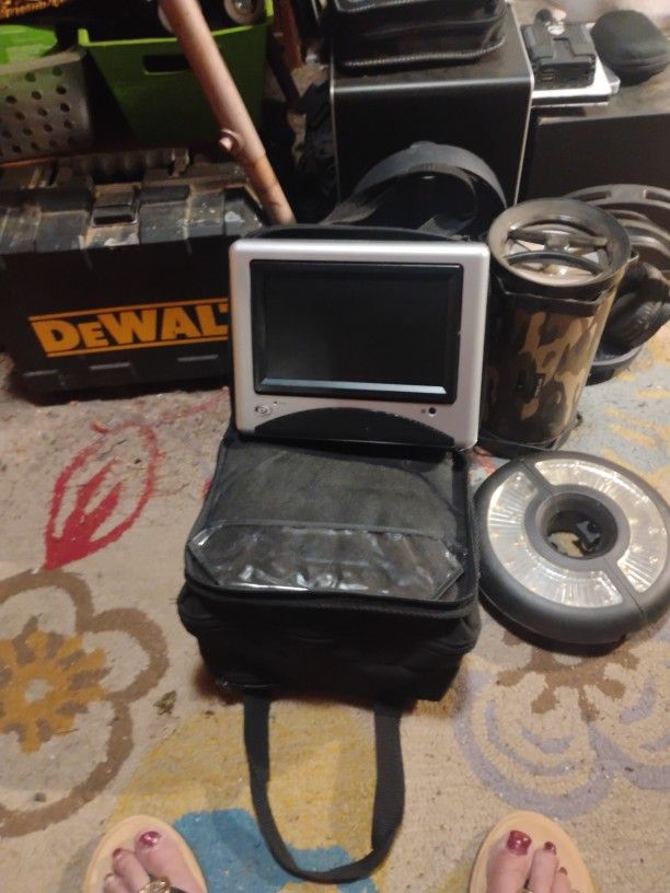 Portable DVD Player With Cords