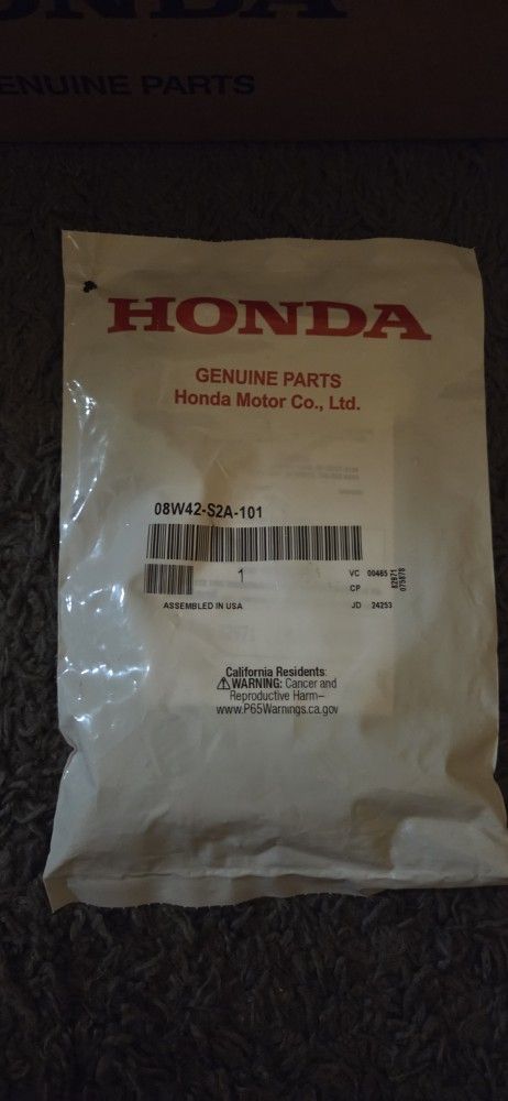 Wheel Lock-Black HONDA OEM ACCESSORIES 08W42-S2A-101