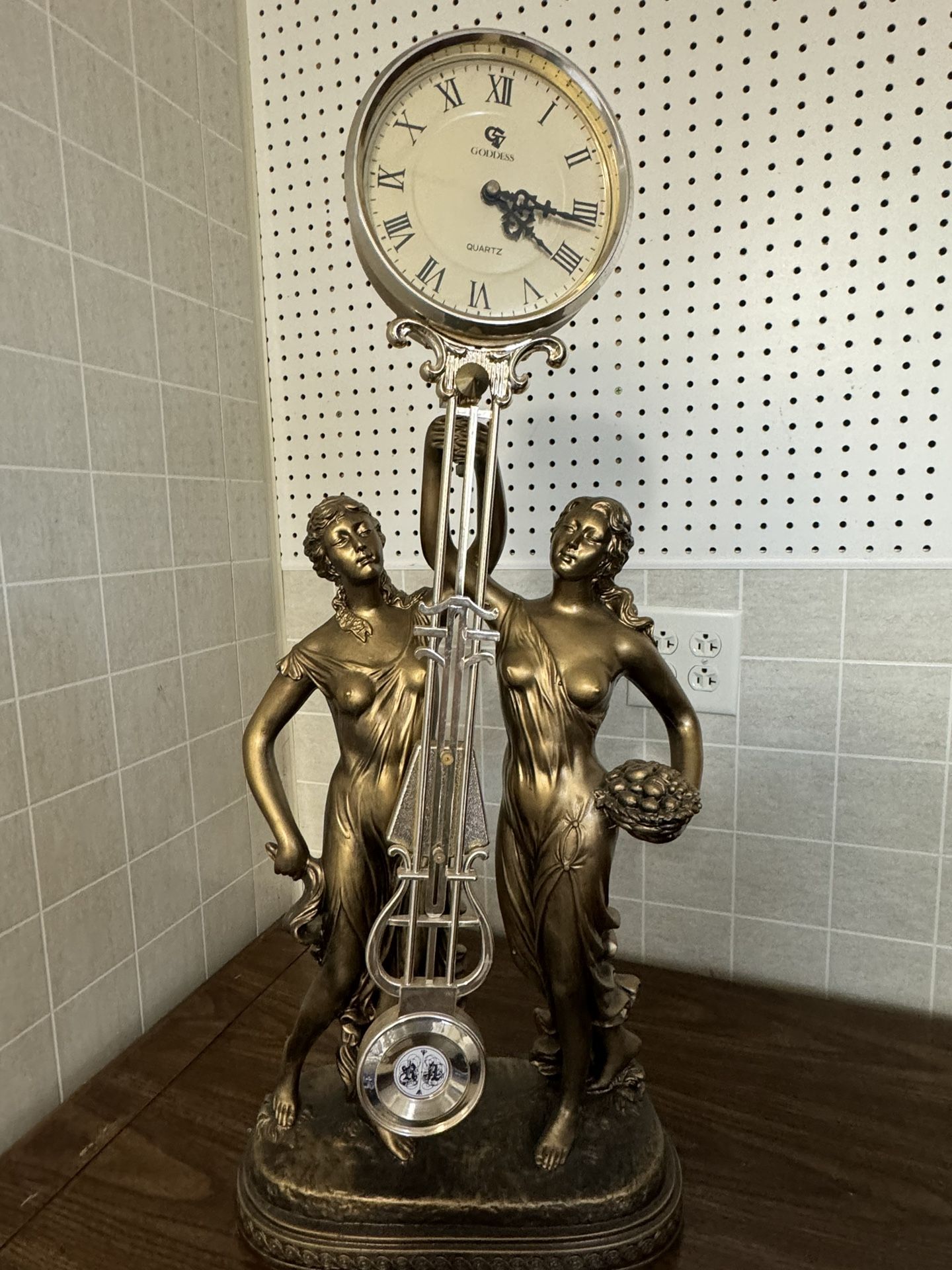 Antique Goddes Clock. 