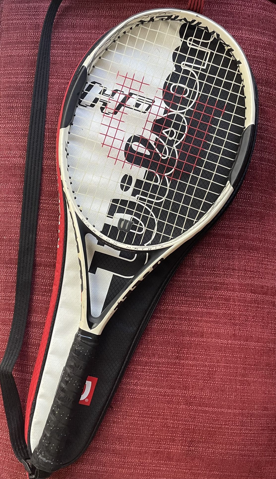 Wilson Oversize Hammer 6 Carbon Matrix Tennis Racket