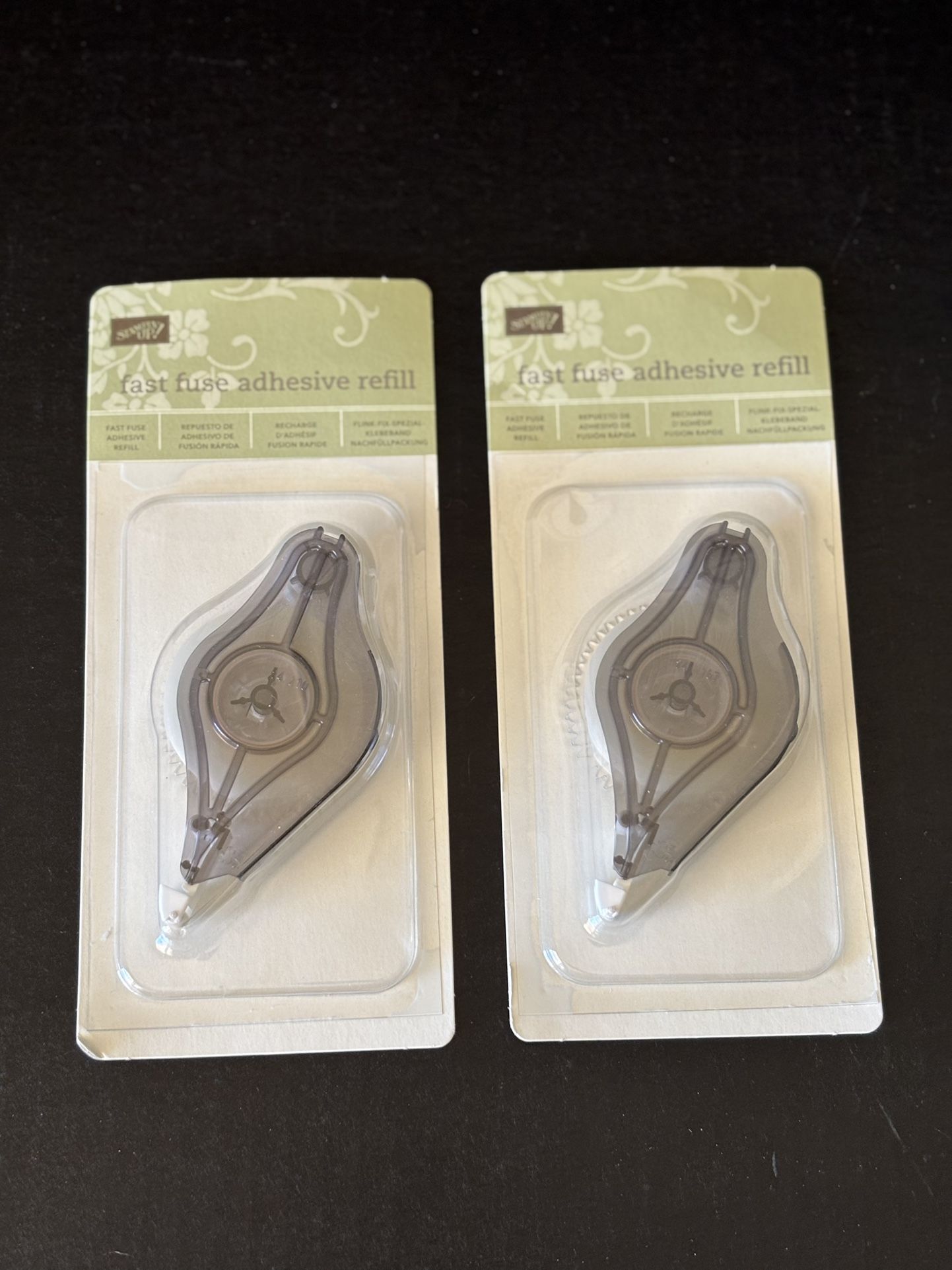 Stampin Up Lot Of 2 Fast Fuse Adhesive Refill