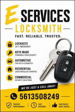 LOCK SMITH (Broward- West Palm beach Area)