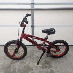 Bike - 16" Kent Schism - w/Kickstand & Front Tire Pegs (Kids Bicycle)