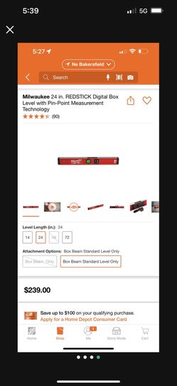 Milwaukee 24” Digital Level