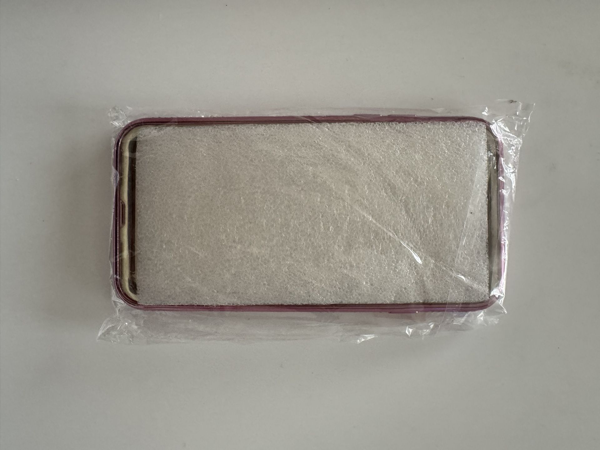 iPhone 10 Clear/Pink Case 