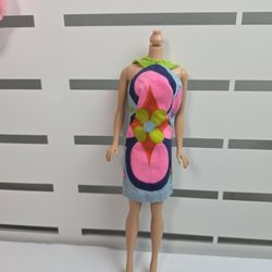 Vintage Barbie Outfit SUNFLOWER Dress