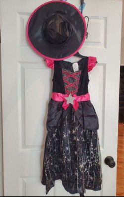 Witch Costume Girls Pink