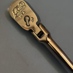 Snap-on Tools 1/4" Drive Dual 80® Technology Soft Grip Long Handle Flex-Head Ratchet (Red) ( 100 Anniversary Collection)