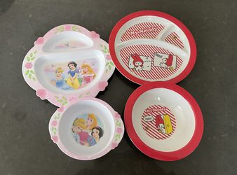 Toddler Bowl And Plate Sets