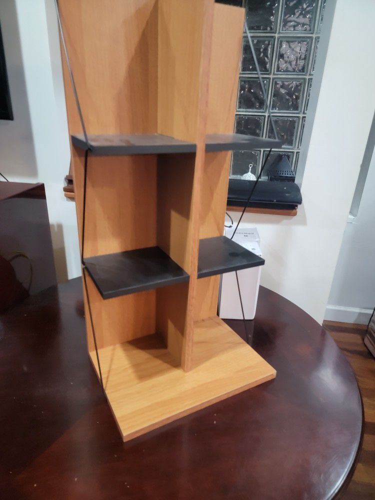Sturdy Small Shelf For Media Knick Knacks or Trophies