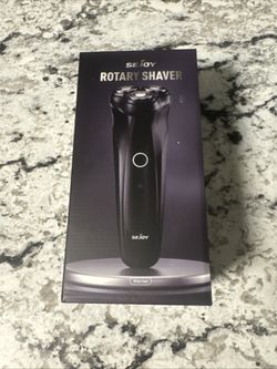 SEJOY Men Electric Shaver Rechargeable Pop-up Trimmer Rotary Razor Beard Shaving