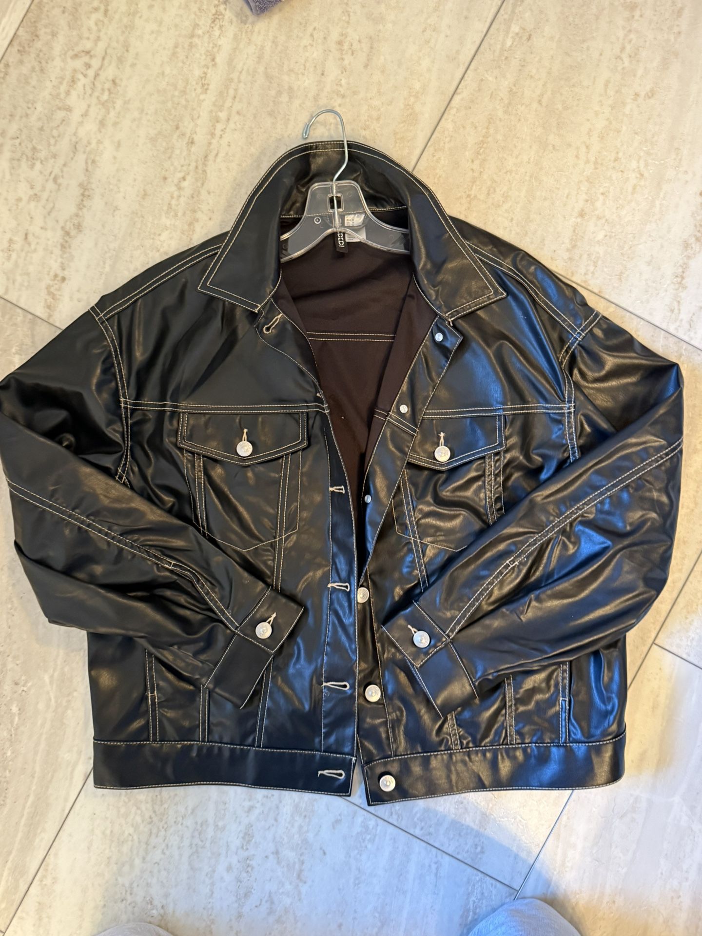 H&M Vegan Leather Jacket