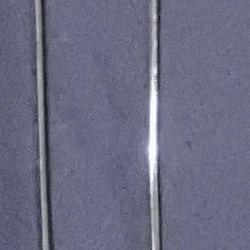 18kt WHITE GOLD PLATED STERLING SILVER 