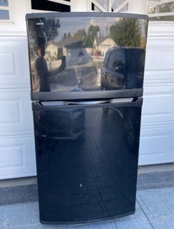 Black Kenmore Fridge