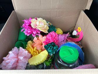 Hawaiian Summer time Flamingo Birthday Party