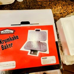 Krumkake Iron - Used Once