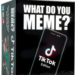 What Do You Meme Tiktok Edition Card Game Board Game 