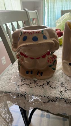 1940s 4 in 1 Disney's "Dumbo" Turnabout Cookie Jar no Heads