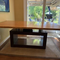 Modern Solid Hardwood Table