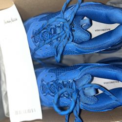 Triple S Blue Balenciagas 