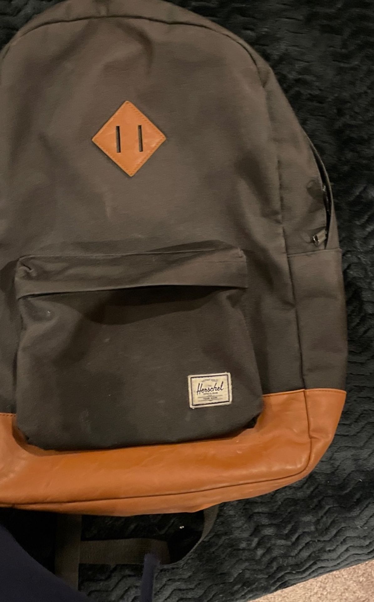 Black backpack