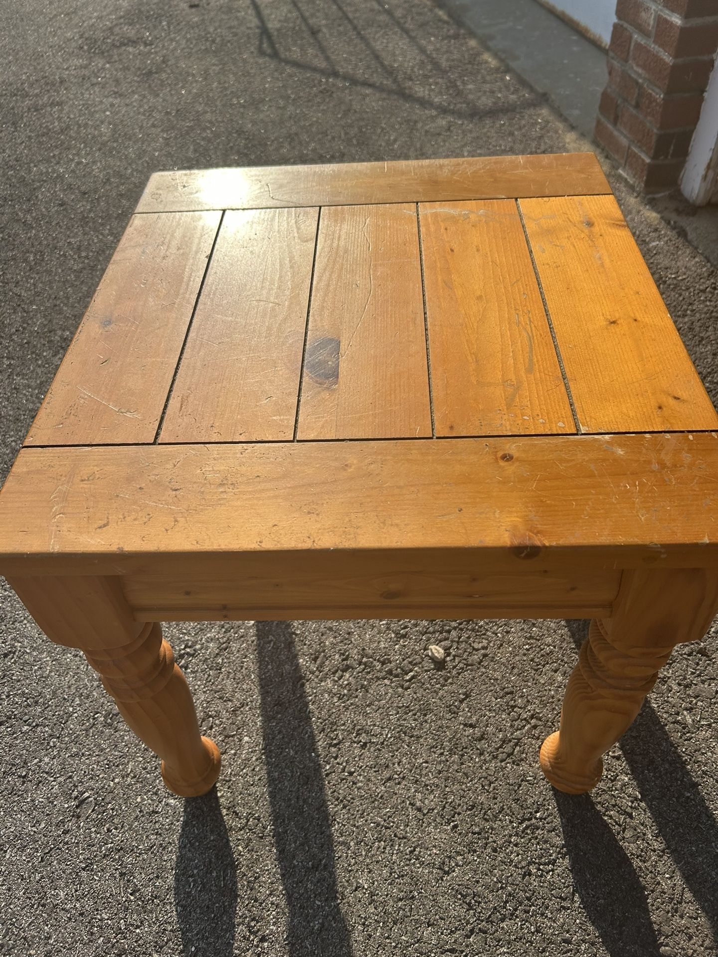 Wooden Side Table