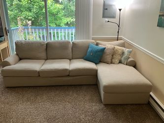 Sectional Couch(goose feather stuffed)