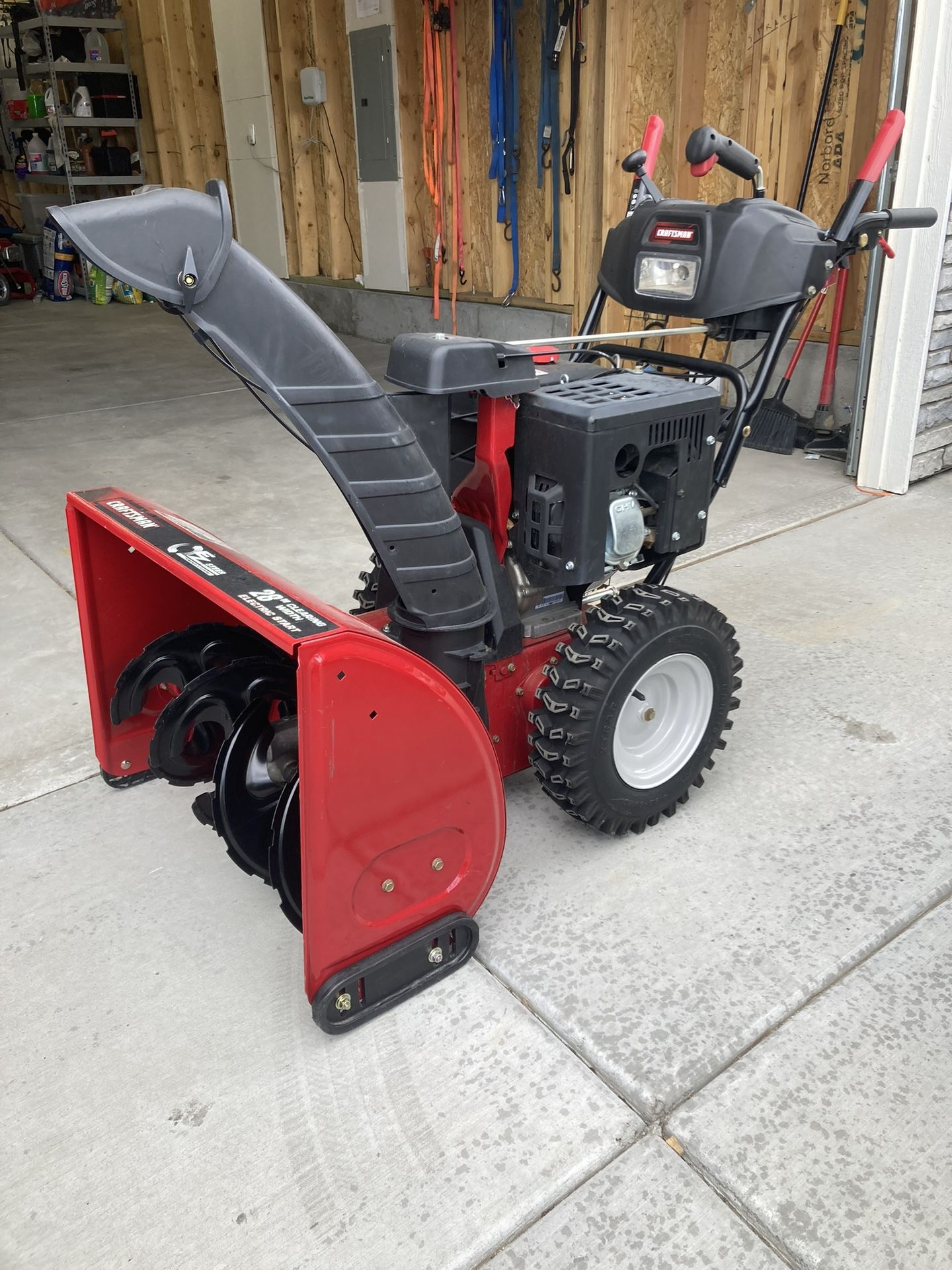 Craftsman 277cc 28in Snowblower Electric Start