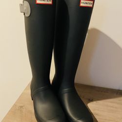Hunter Tall Rain Boots Womens Size 8 New