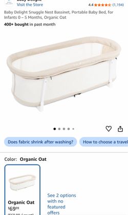 Portable baby bassinet