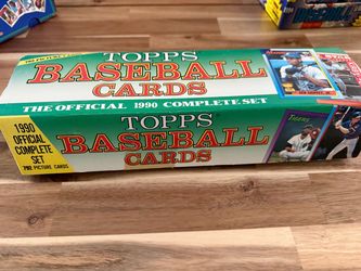 1990 Topps baseball complete set