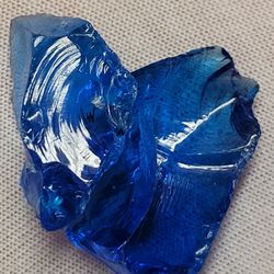 Tanzanite Fire Elestial Monatomic Crystal 50ctw Stunning Blue ROUGH